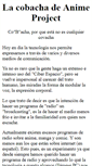 Mobile Screenshot of cobacha.animeproject.org